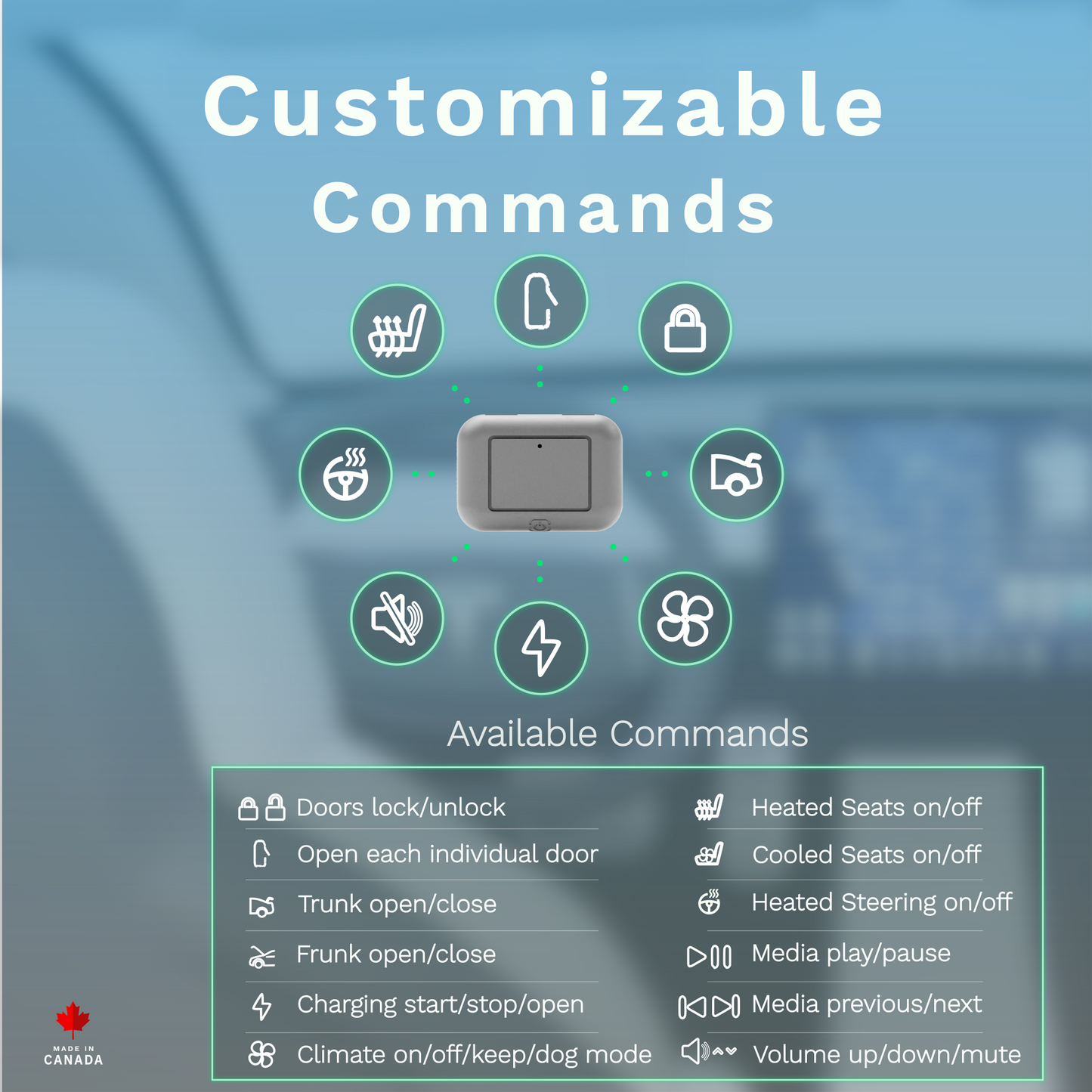 Tesla Smart Button - Single Button